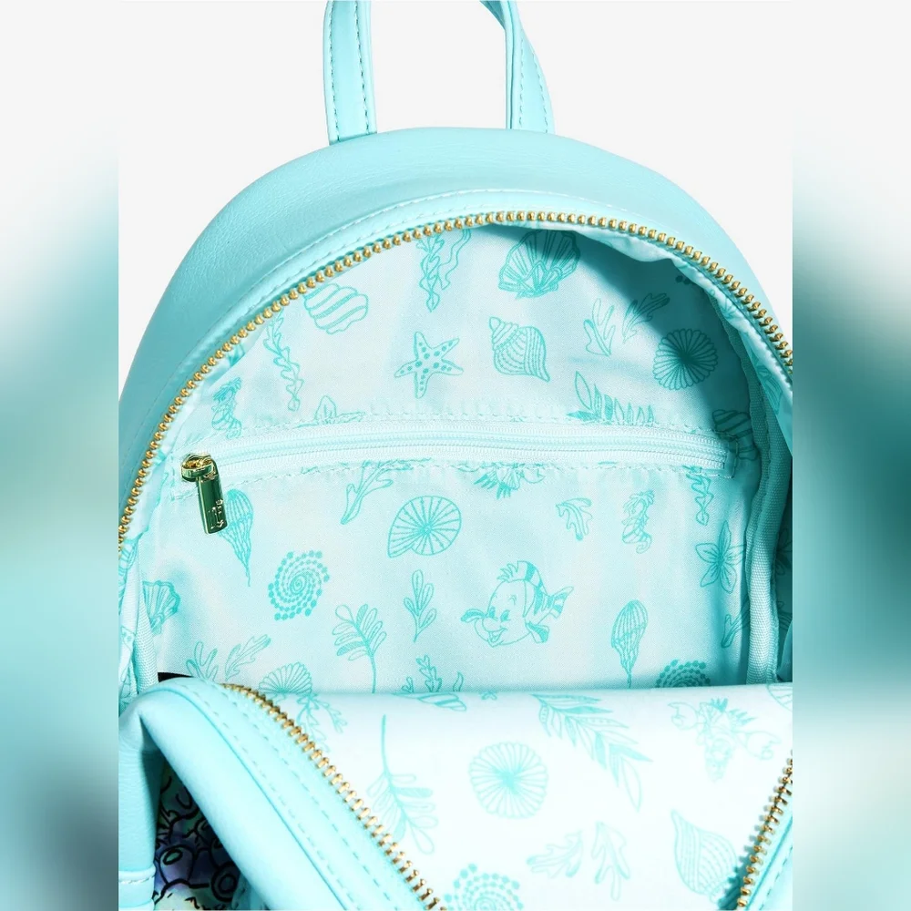 Loungefly Disney The Little Mermaid Kiss the Girl Mini Backpack
